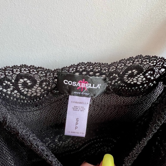 Cosabella Lace & Mesh Babydoll Top - Picture 5 of 7